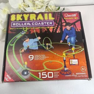 Quercetti Vintage sky rail Roller Coaster Toy